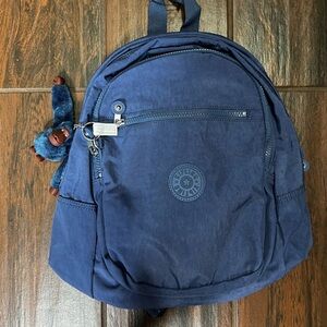 Kipling Blue Challenger Backpack Purse